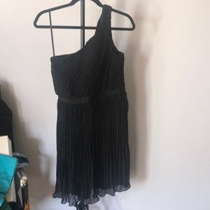 Club Monaco One Shoulder Dress LBD!